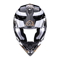 Casco Scorpion VX-16 Evo Air Tub negro dorado - 2