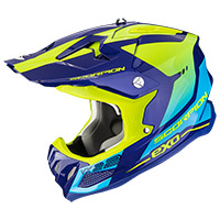 Scorpion Vx-22 Air Attis Helmet Black Matt Silver