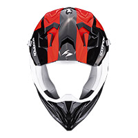 Scorpion Vx-22 Air Attis Helmet Black Red - 2