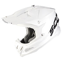 Casque Scorpion Vx-22 Air Solid Blanc