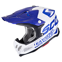 Casco Scorpion Vx-22 Air Updown Bianco Blu