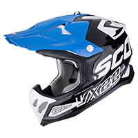 Casco Scorpion Vx-22 Air Updown Nero Blu