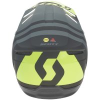 Scott 350 Evo Plus Dash Ece Helmet Black Yellow - 3