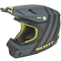 SCOTT 350 EVO Plus Dash ECE Casco negro amarillo