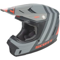 SCOTT 350 EVO Kinderhelm schwarz orange