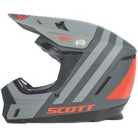 Scott 350 Evo Kid Helmet Black Orange Kid