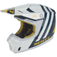 Scott 350 Evo Kid Helmet Deep Blue Yellow Kid