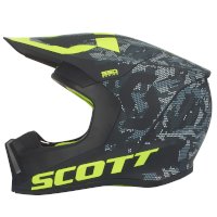 スコット 550 カモ ECE ヘルメット ブラック イエロー