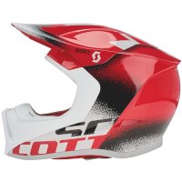 Scott 550 Noise Ece Helmet Red
