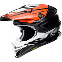 Shoei Vfx-wr 06 Jammer Tc-8 Helmet Orange