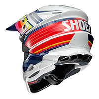 Shoei Vfx Wr Pinnacle Tc1 Helmet Red