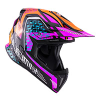 Casco Suomy X-Wing Motley rojo púrpura
