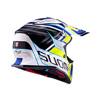 Suomy MR Jump 2.0 フラッグシップヘルメット ホワイト ブルー イエロー - img 2