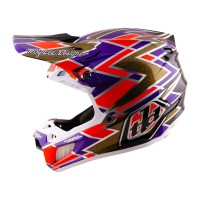 Casco Troy Lee Designs Se5 Carbon Flush Viola
