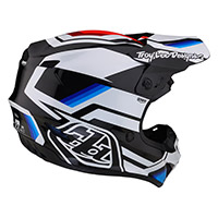 Casco Troy Lee Designs Gp Apex Bianco Blu