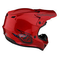 Troy Lee Designs Gp Mono Helmet Red - 2