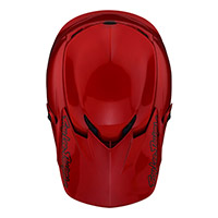 Troy Lee Designs Gp Mono Helmet Red - 3