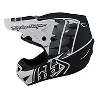 Troy Lee Designs Se4 Polyacrylite Warped Helmet Black