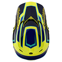 Casco Troy Lee Designs Gp Ritn Giallo - 4