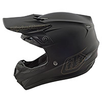 Troy Lee Designs Gp Mono Youth Helmet Black Matt Kinder