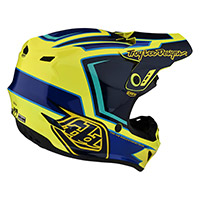 Troy Lee Designs Gp Ritn Youth Helmet Yellow - 3
