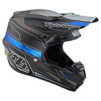 Troy Lee Designs SE4 Carbon Speed ​​Helm schwarz grau - 3