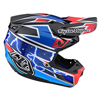 Troy Lee Designs SE5 コンポジット ライトニング ブルー - 2