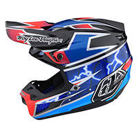 Troy Lee Designs SE5 コンポジット ライトニング ブルー