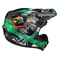 Troy Lee Designs SE4 Polyacrylite Carb verde