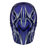 Troy Lee Designs Se4 Polyacrylite Matrix Blue - 3