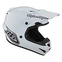 Troy Lee Designs Se4 Polyacrylite Mono Helmet White