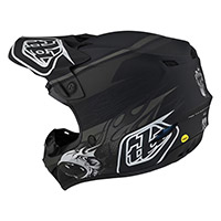 Troy Lee Designs Se4 Polyacrylite Skooly Nero - 2