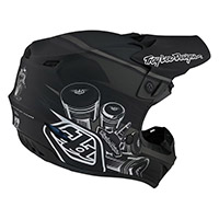 Troy Lee Designs Se4 Polyacrylite Skooly Nero - 3