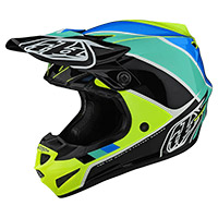 Troy Lee Designs Se4 Polyacrylite Beta Youth Yellow Kid