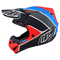 Casco Troy Lee Designs SE4 Polyacrylite Beta navy - 2