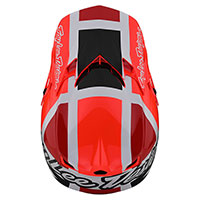 Troy Lee Designs Se4 Polyacrylite Quattro Helmet Red - 4