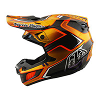 Casco Troy Lee Designs SE5 Carbon Crest oro
