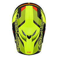 Troy Lee Designs SE5 Carbon Omega Helm gelb - 3