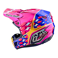 Troy Lee Designs SE5 コンポジット ブラー ヘルメット ピンク