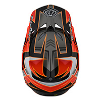 Troy Lee Designs Se5 Composite Graph Helmet Red - 4
