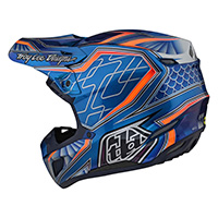 Casco Troy Lee Designs SE5 Composite Lowrider azul - 2