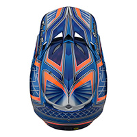 Troy Lee Designs Se5 Composite Lowrider Helmet Blue - 4