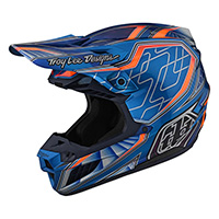 Troy Lee Designs SE5 Composite Lowrider Helm blau