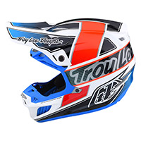 Troy Lee Designs Se5 Composite Team Orange Blue