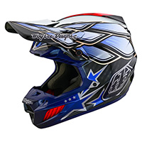 Casco Troy Lee Designs SE5 Composite Wings azul