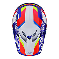 Troy Lee Designs Se5 Composite Omega Helmet Blue - 3