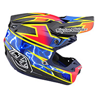 Troy Lee Designs SE5 カーボン ライトニング ヘルメット イエロー - 2