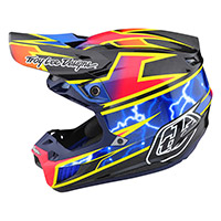 Troy Lee Designs SE5 Carbon Lightning Helm gelb