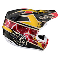 Troy Lee Designs SE5 カーボン ライトニング ヘルメット ゴールド - 3