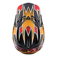 Troy Lee Designs Se5 Carbon Lightning Helmet Gold - 4